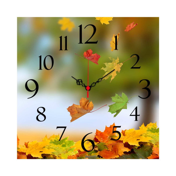 Wallity Reloj Decorativo Msk-12 Multicolor